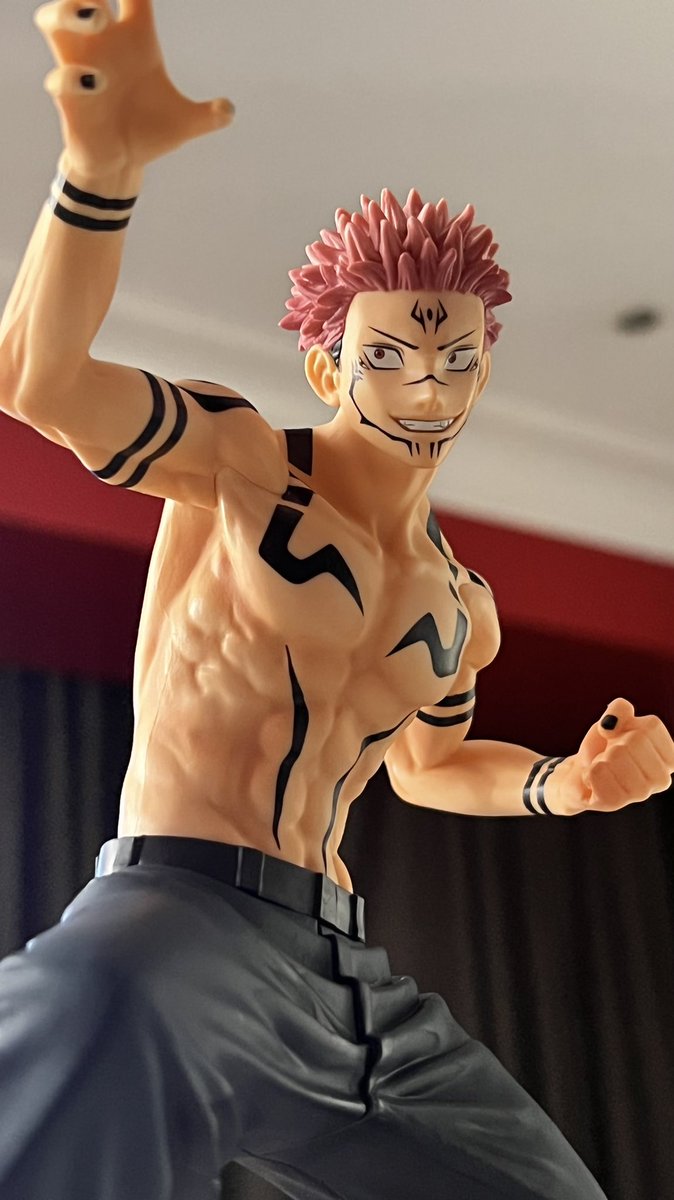 dysayu's tweet photo. King of Curses
Sukuna Maximatic Figure
Finally got my hands on this big boi! 🥵😍❤️
#sukuna #ryomensukuna #jujutsukaisen #jjk #animefigure #staticfigure #bandaispirits #maximaticsukuna #maximatic https://t.co/l6Cn2VGuaC