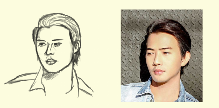 Study. I needed to make his face and ears longer tbh. And a stronger jaw. But it's a good step.