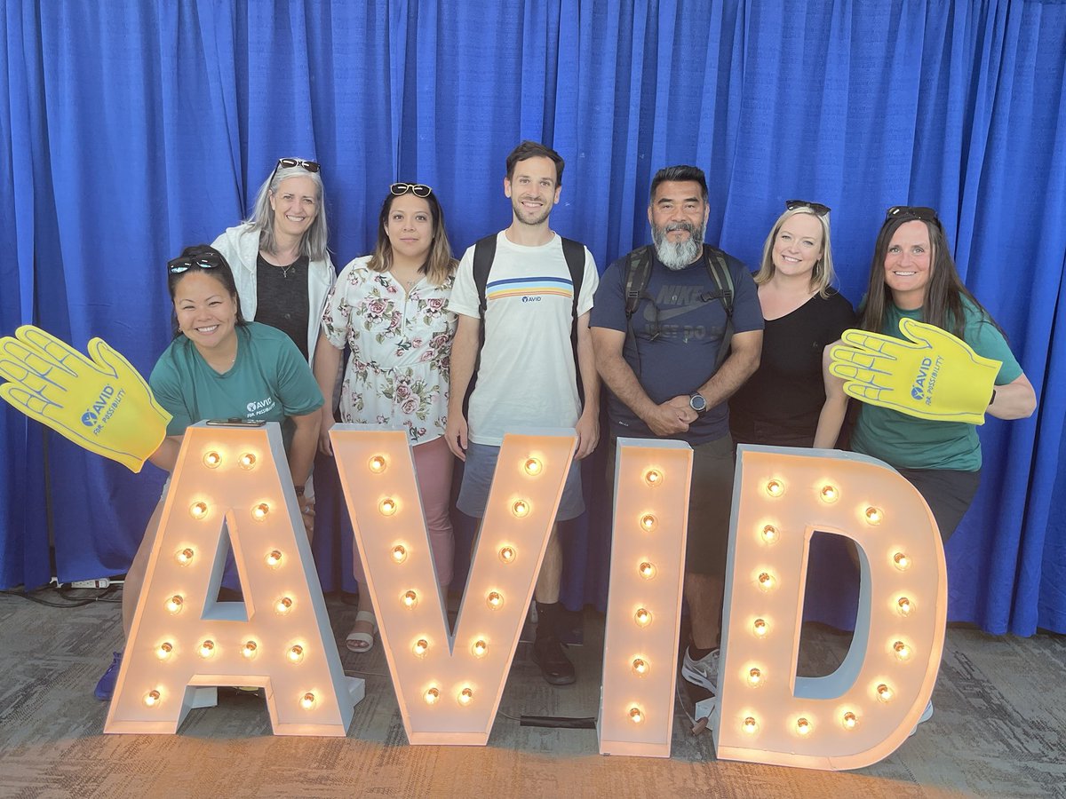 MS before the AVID general session!