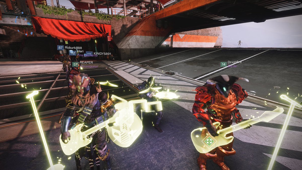 Besoin d’un groupe de musique pour vos soirées endiablés sur destiny les dms sont ouverts. <a href="/Bungie_FR/">Bungie FR</a> <a href="/Drxgnfire/">Drxgnfire</a> @thomascompadre