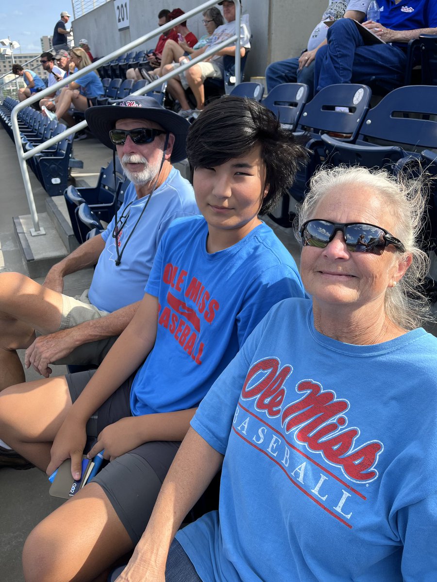TaylorGrocery's tweet photo. @wmwilson100 @TimElko @OleMissBSB @RebVoice Catfish Royalty was in the World Series house. We love everything about @OleMissBSB https://t.co/OYm8pB94d4