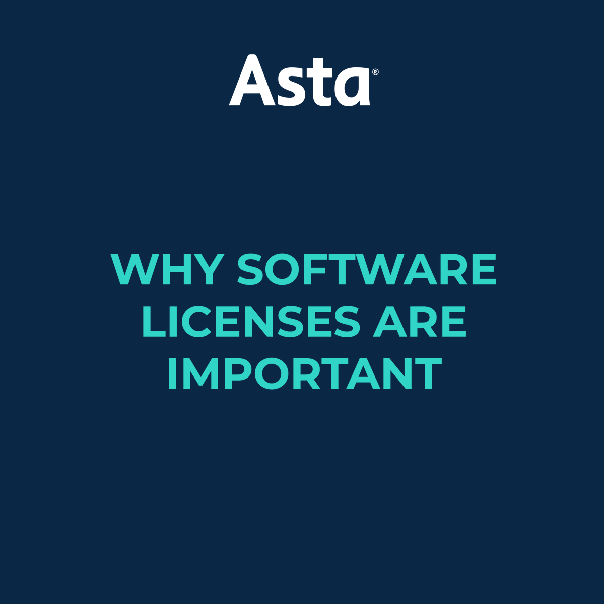 astasolutions's tweet photo. "A #softwarelicense establishes the rights of all parties involved with the software: the author, the provider and the end users.
It defines the relationship between the software company and users and explains how they are protected."
Explains @TTBusinessTech https://t.co/NojXJ0jGVj