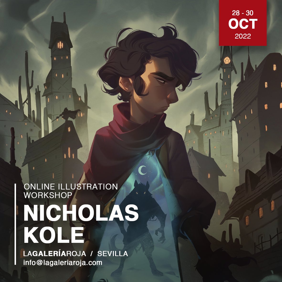 Hey friends!! Heads up- there are several slots open for my just announced next character design (online) workshop with La Galeria Roja coming up on the 28th-30th of October! lagaleriaroja.com/en/producto/on…