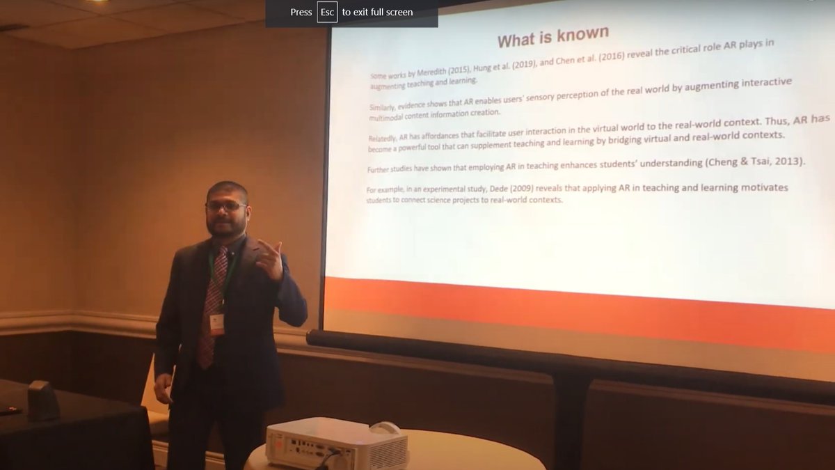 imtiajul_alam's tweet photo. Attended EdMedia + Innovate Learning conference in #NYC last week and had a great time.
Being awarded the "Outstanding Student Paper Award" made the experience even more special!
#augmentedreality #MixedReality #technology #learning #hci #edil22 #iowastate #edtech https://t.co/ZkkxbtvnQV