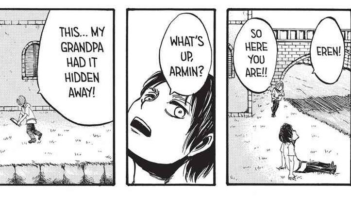 dailyeremins's tweet image. 🗣: how many times do you want to draw this scene?
isayama: YES