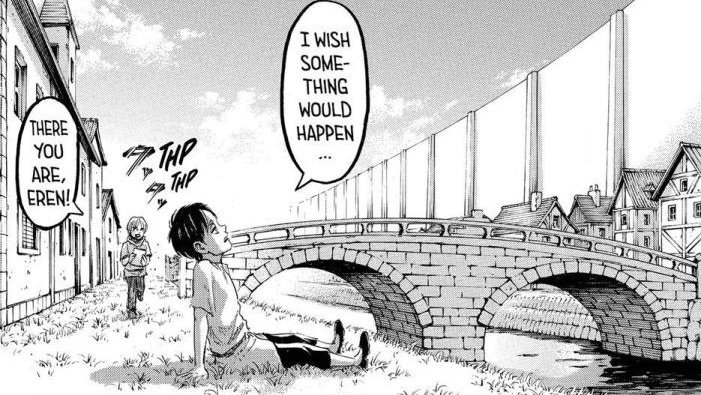 dailyeremins's tweet image. 🗣: how many times do you want to draw this scene?
isayama: YES