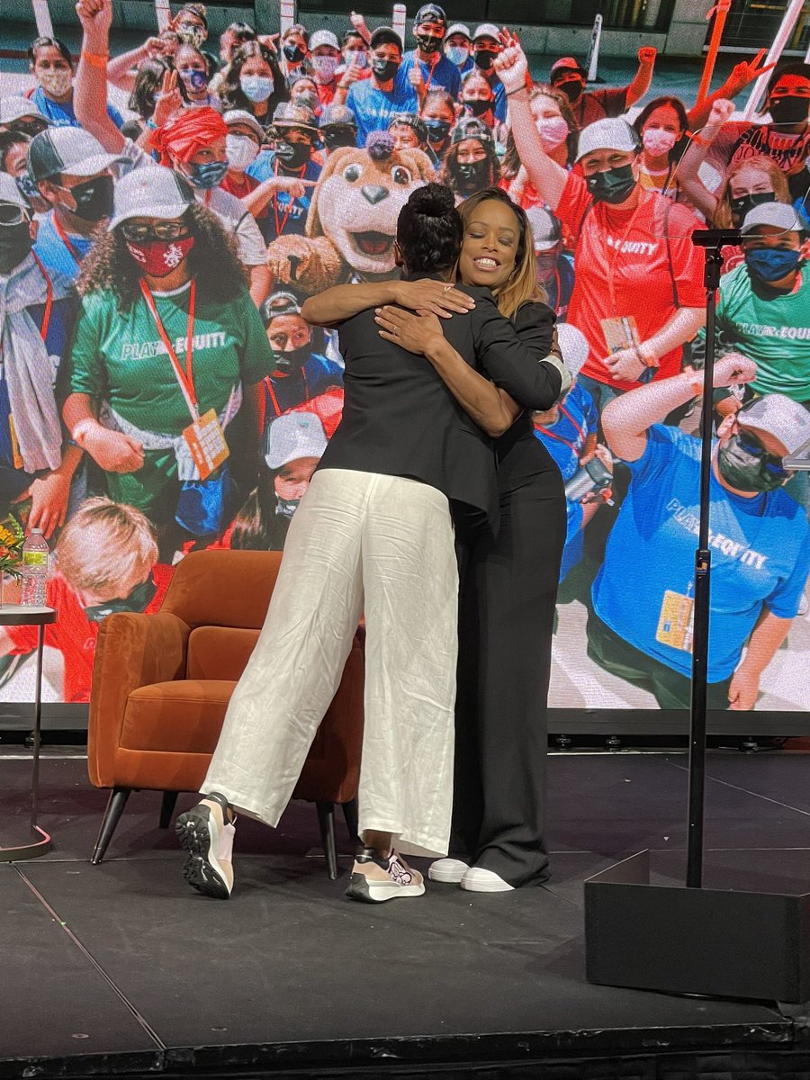LA84Foundation's tweet photo. Thank you Pam Oliver of @FoxSports our friends & colleagues for a great #PlayEquitySummit https://t.co/sqlXytPneQ