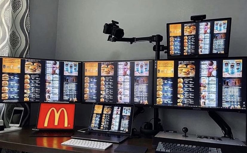 How my setup about to look if crypto keeps dropping 😂💀