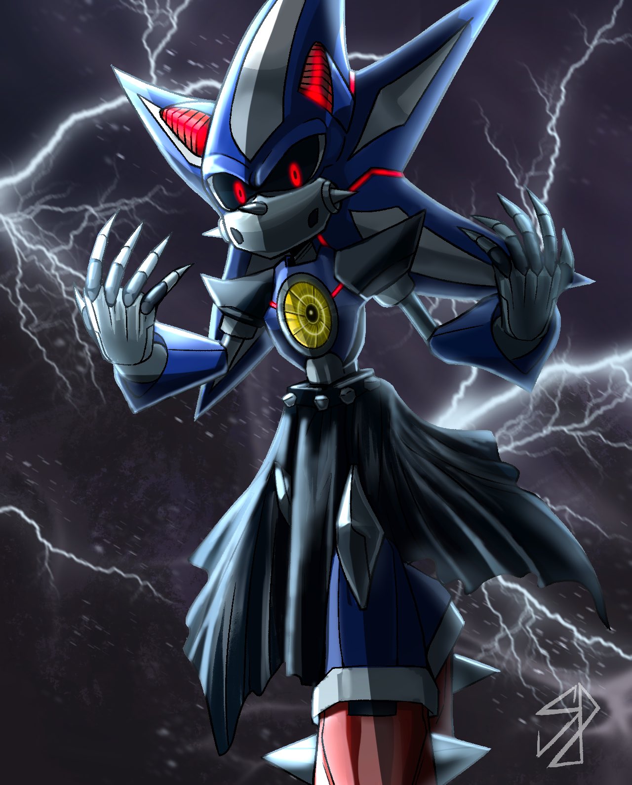 Neo Metal Sonic demands us to subscribe to Pewds by sonamy-666 on