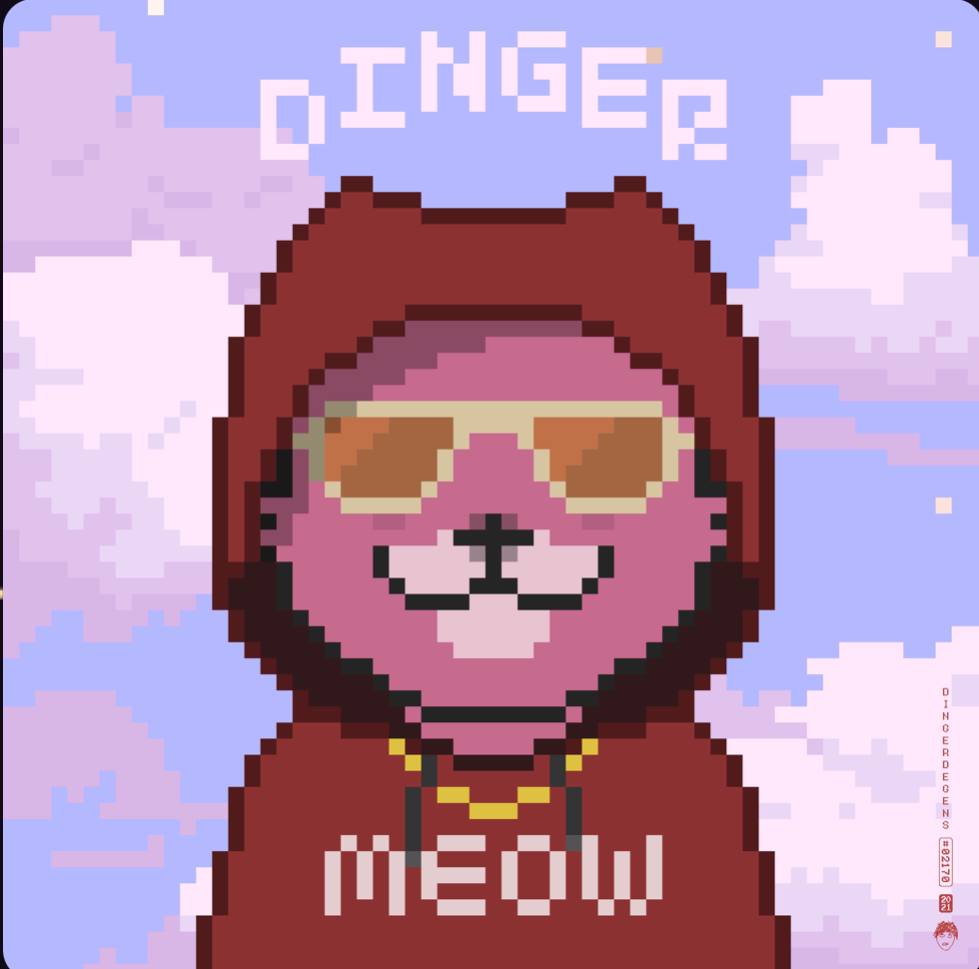 <a href="/ParisHilton/">Paris Hilton</a> Your very own <a href="/dingerdegens/">Dinger Degens</a> $dinger #nft is never without her sunglasses! #NationalSunglassesDay

etherscan.io/tx/0x6eba2dcf4…