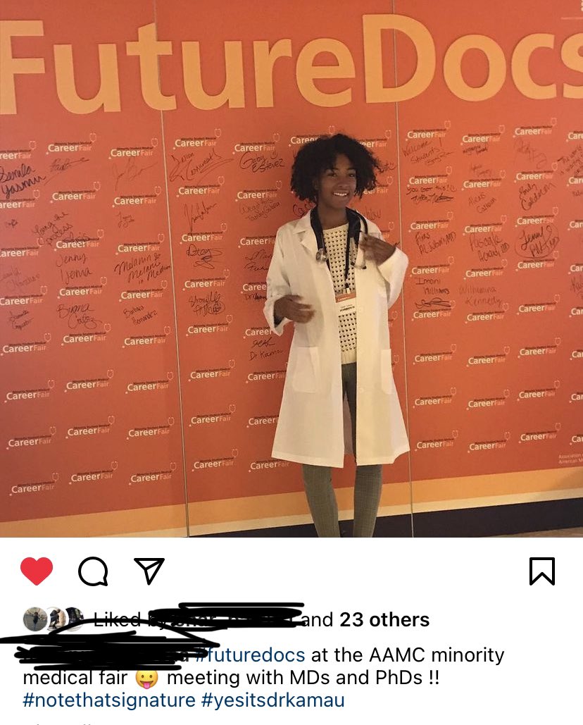 selahcrossing's tweet photo. Almost 5 years ago I attended this conference and now I’m about to apply to Med Skool 😅 https://t.co/XD0FbY1vt0