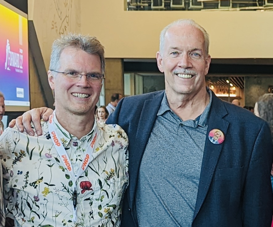 FinDonnelly's tweet image. Thank you @jjhorgan for your decades of service to the people of BC and for leading us through the most challenging times in recent memory. You remind us of the importance of putting people first. Now you and Ellie can start enjoying life. Well deserved, my friend.