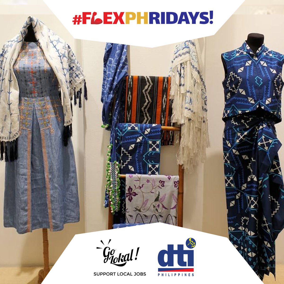 FlexPHridays's tweet photo. With culture preservation ranking high on Filip + Inna's goals, this local brand collaborates with talented artisans across the country to bring fashion ensembles to life.

#FlexPHridays #BuyLocalGoLokal #FashionPhilippines #GoLokal https://t.co/Ajw8RwKT8R