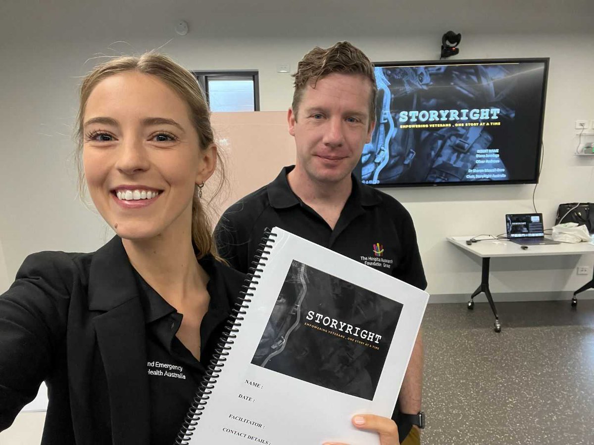 Hello Townsville! Two of our peer facilitators, Diana &amp; Oliver, are using their experience serving in the ADF to support Military members through transition to civilian employment with MESHA's <a href="/StoryRight1/">StoryRight</a> workshop. Want to know more? Email programs@mesha.org.au for info &amp; regos!