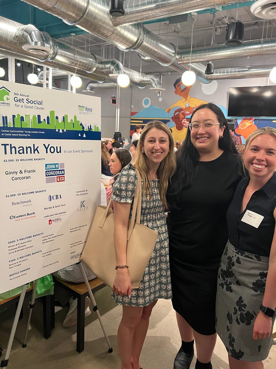 Benchmark is proud to support @caritasboston and their Get Social Annual Reception. 
Great to see <a href="/ColleenFitz95/">Colleen Fitzgerald</a> <a href="/JXiaoMorris/">Jessica Morris</a> <a href="/n_herendeen/">Nicole Herendeen</a> representing the Benchmark team.