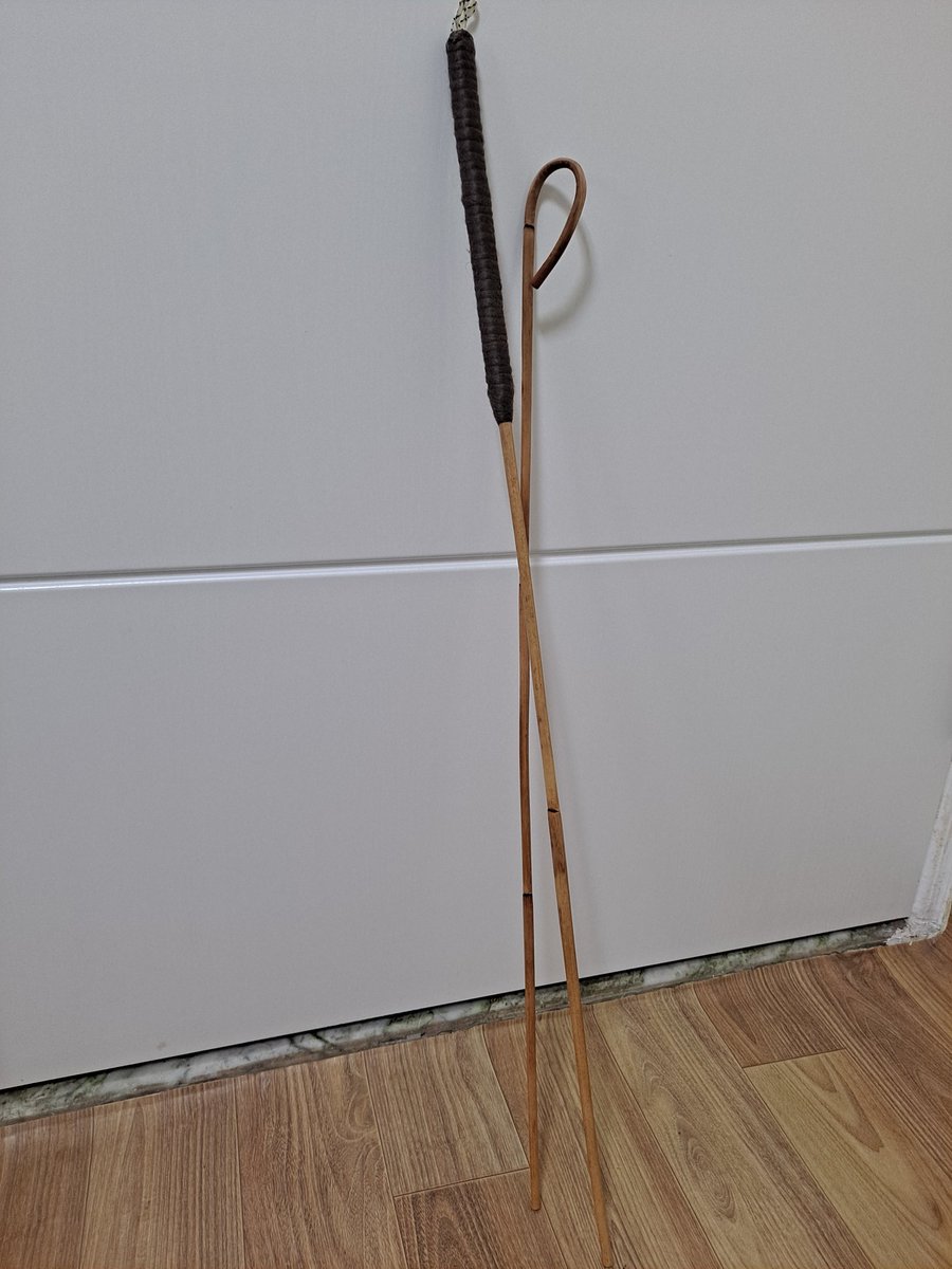 오랜만에 가느다란 라탄케인..