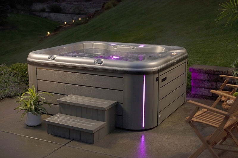 AquaticsCod's tweet image. The Northern Lights Package™ adds mood lighting throughout the spa. Enjoy the beautiful colors of the Aurora Borealis while relaxing in your Nordic hot tub.