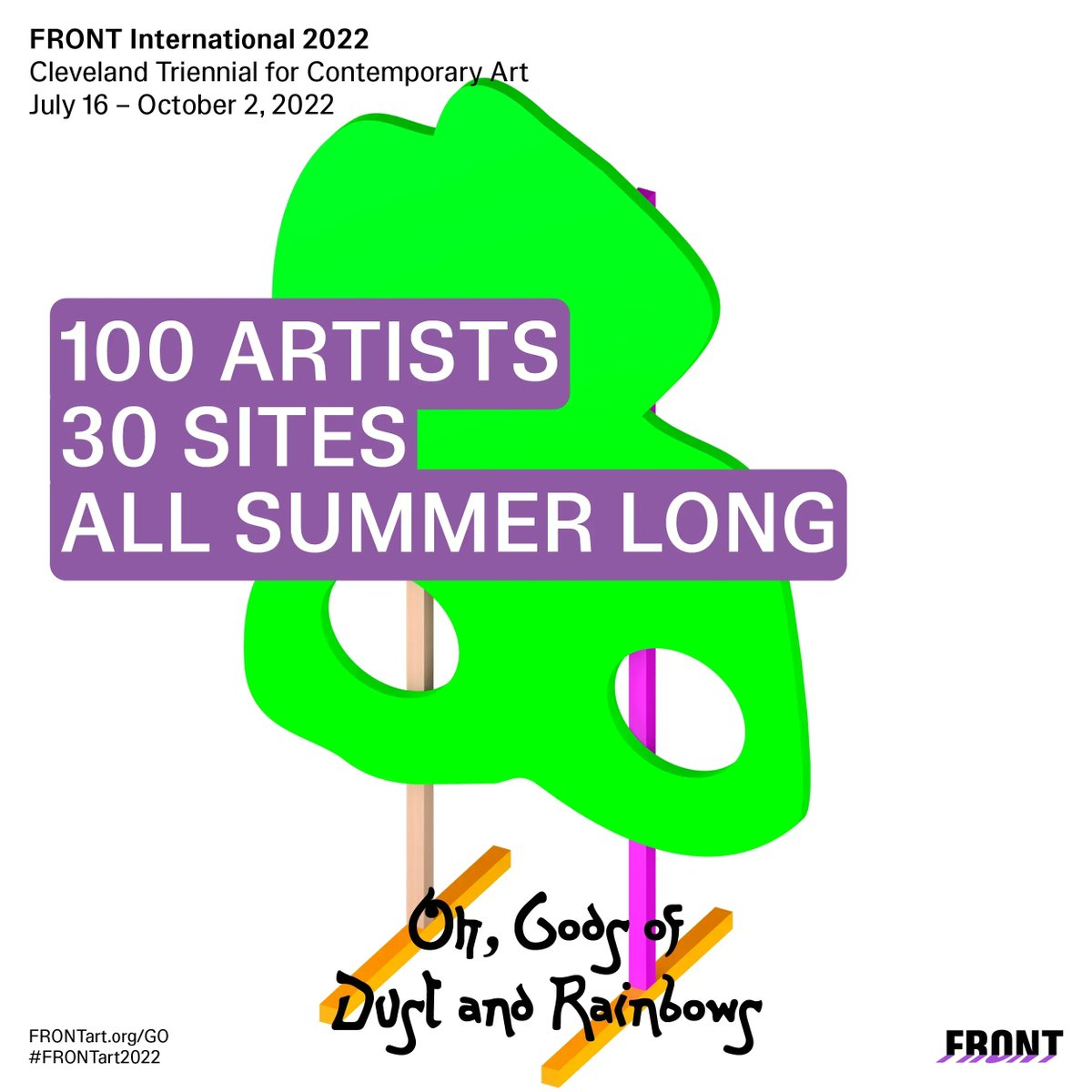 Read more about FRONT at Lock 4 and artist collective Dansbana! here:
frontart.org/venues/lock-4-…

🌈 100 Artists, 30 Sites, All Summer Long
🌈 FRONT International 2022: "Oh, Gods of Dust and Rainbows"

#FRONTART2022 #Lock4 #Dansbana #OhGodsOfDustAndRainbows