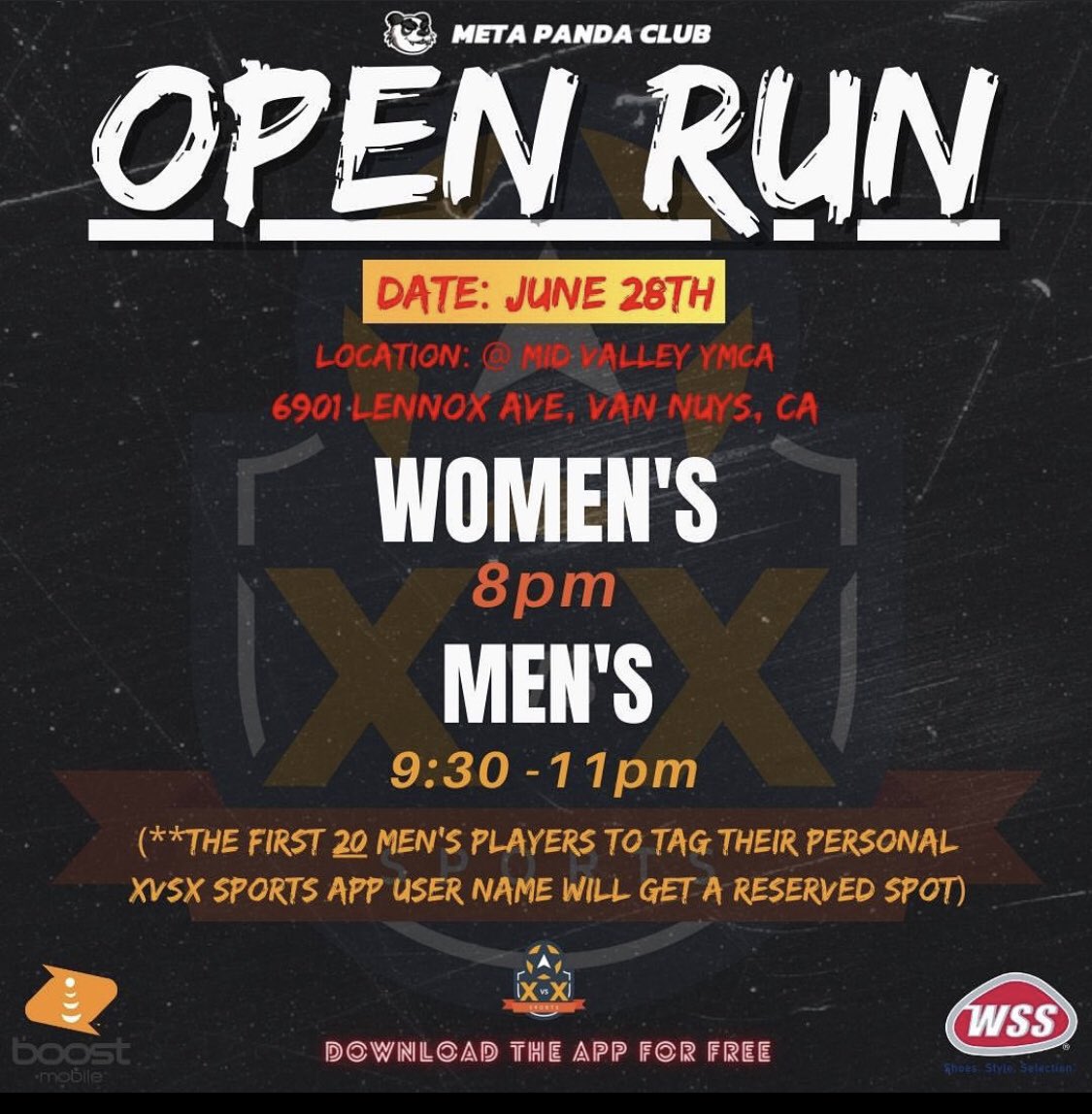 xvsxsports's tweet image. #OpenRuns tonight #XvsX 🏀🏀🏀