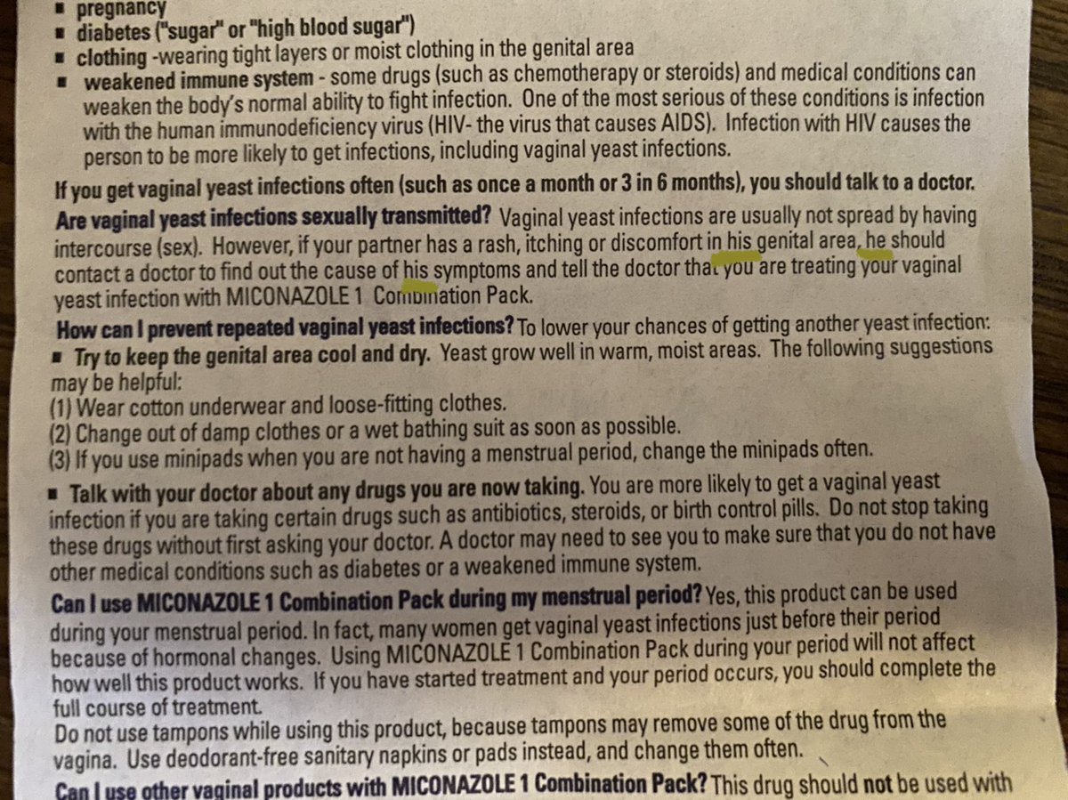 AnonxPhD's tweet photo. not @Walgreens turning their logo rainbow for pride month, but using EXCLUSIVE language and INACCURATE information for non-straight/non-cis people on their products. (Yeast CAN be sexually transmitted vagina to vagina.)

@HRC @CNN @TaskForceAF @rgay #PrideMonth   #corporatepride https://t.co/GRyzhsQMkL