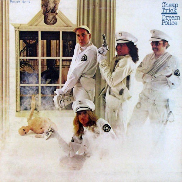 .
#AlbumCoverObjects 

🔹 Day  29 ~ Uniform 🔹

🔹 CHEAP TRICK  ~  DREAM POLICE  🔹

🔹 Features : Dream Police,  Voices,  Way Of The World, 
                          I’ll Be With You Tonight  🔹

First album I bought while I’m out with friends, without any parental supervision!