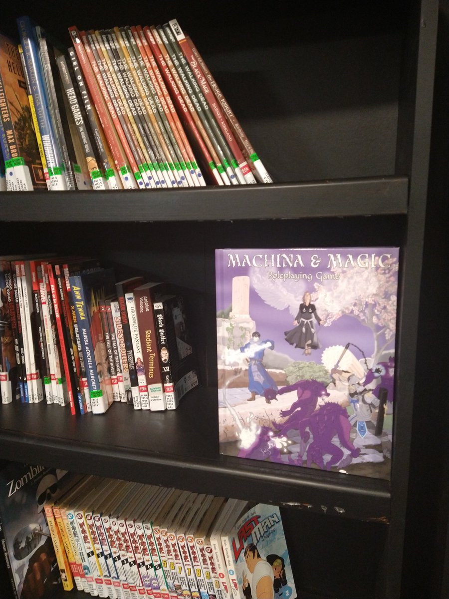 catboydale's tweet image. If you are in the Cincinnati area, come get a SIGNED copy of Machina and Magic at the Tome, in Mt. Washington