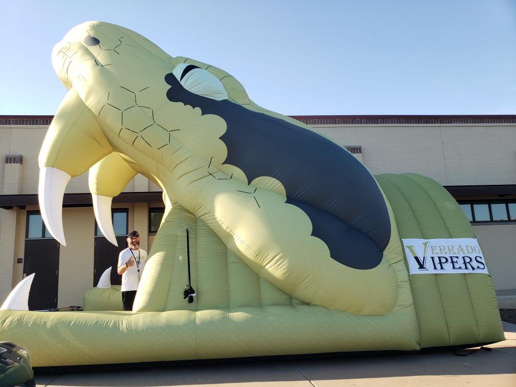 Coming to a Friday Night near you! <a href="/1verrado/">Verrado High School</a> <a href="/VerradoAthletic/">Verrado Athletics</a> <a href="/VerradoAD/">Tim Butler</a> <a href="/VFBboosters/">Verrado FB Boosters</a> @Viper_Principal