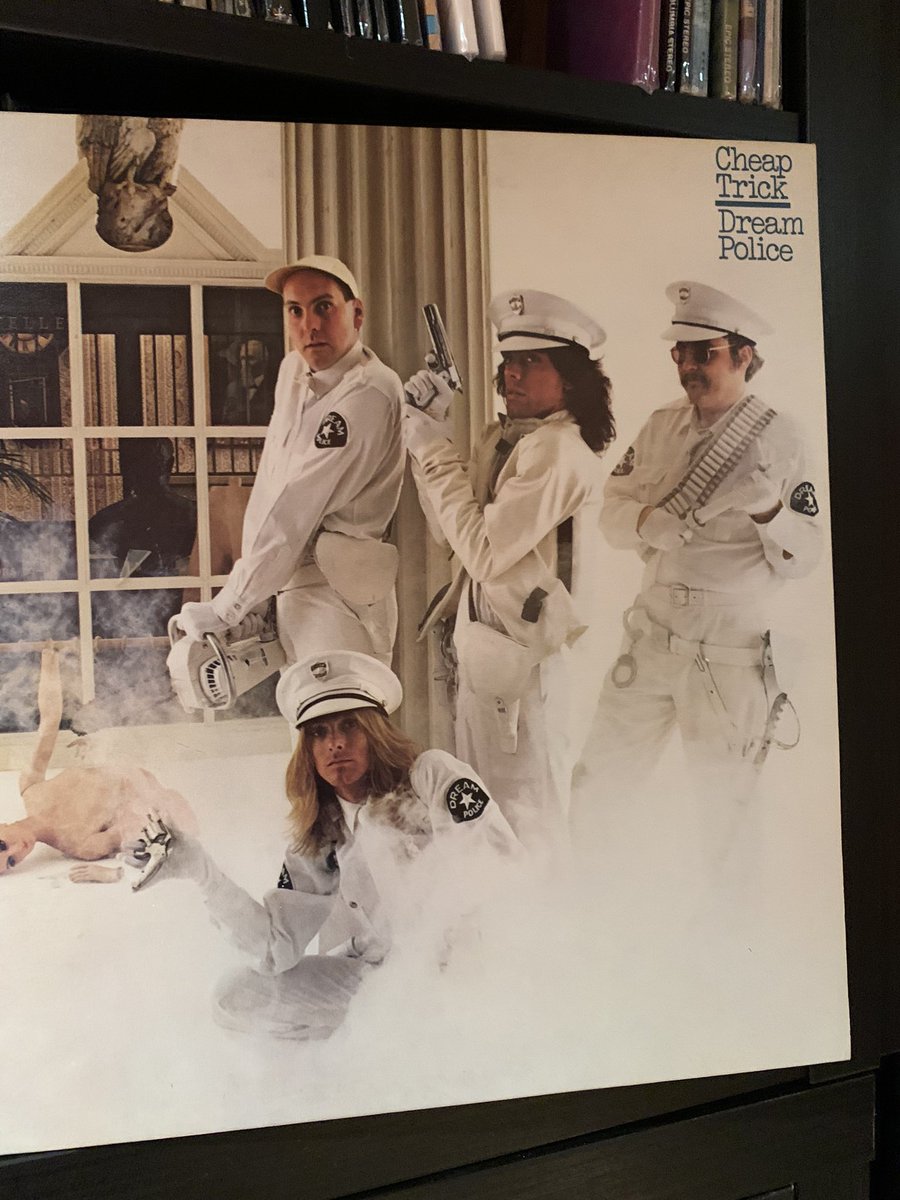 #AlbumCoverObjects

Uniform

Cheap Trick Dream Police

Read somewhere John Lennon loved Cheap Trick. How cool is that..