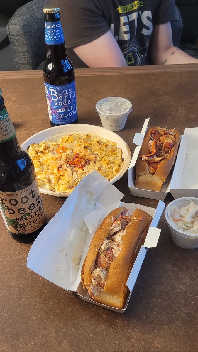 First lobster roll after hearing so much about the food. Yum! <a href="/MasonsLobster/">Mason's Famous Lobster Rolls</a>