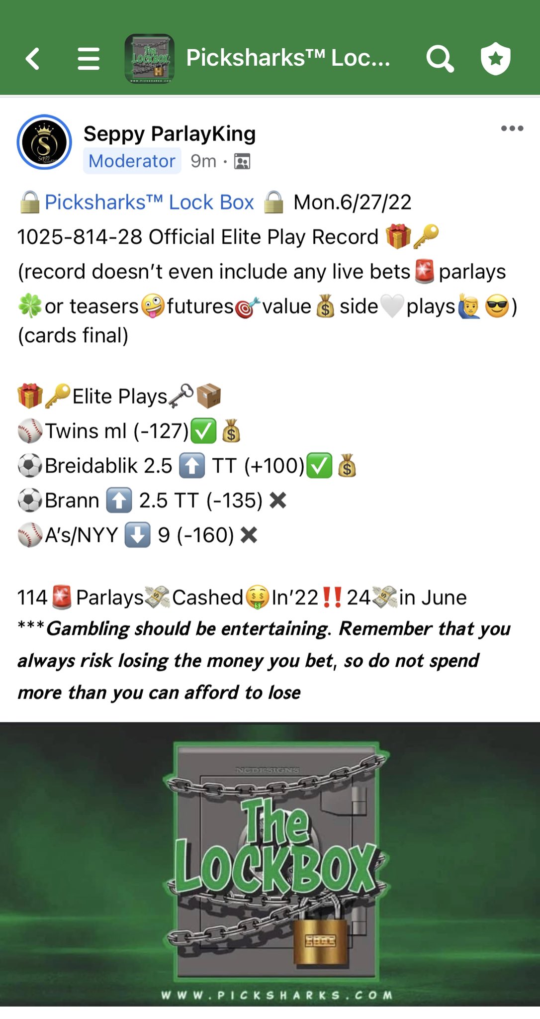 Pick Lock Box (PickLockBox) / Twitter