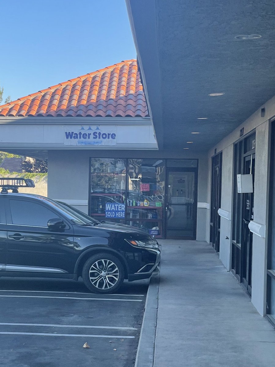 gotta go get some water from the water store yall need anything