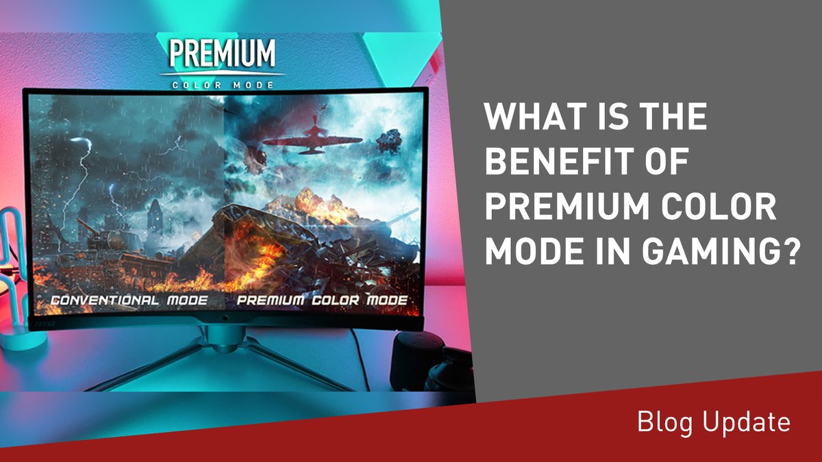 Have you experienced that the objects in game aren't clear as the colors are too similar to the background or other objects? 

To solve the issue and enhance the monitors’ color range and accuracy, MSI released Premium Color mode.

Check out the update👇
msi.gm/premium-color-…