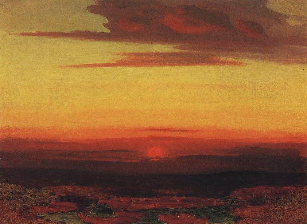artistkuindzhi's tweet photo. Sunset, 1895 #kuindzhi #impressionism https://t.co/jSO4YCEjZU https://t.co/kP6zU4Pz1t
