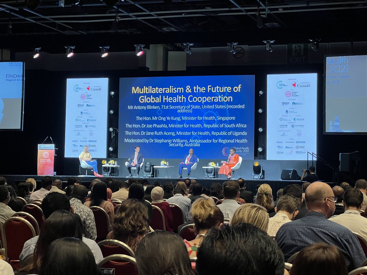 Numerous mentions already about updating the <a href="/WHO/">World Health Organization (WHO)</a> International Health Regulations 2005 + the new <a href="/WorldBank/">World Bank</a> Financial Intermediary Fund for Pandemic Prevention, Preparedness and Response during the  <a href="/GHS_conf/">Global Health Security 2026 (9 June - 12 June)</a> #GHS2022 ministerial panel