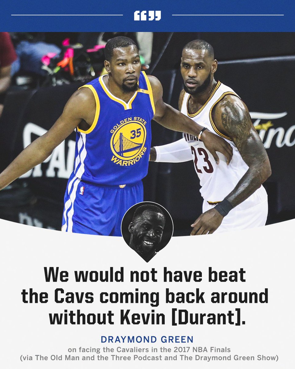 SportsCenter's tweet photo. Draymond keeping it real 😳

(via @OldManAndThree, @TheVolumeSports) https://t.co/xYsdVX0TJR