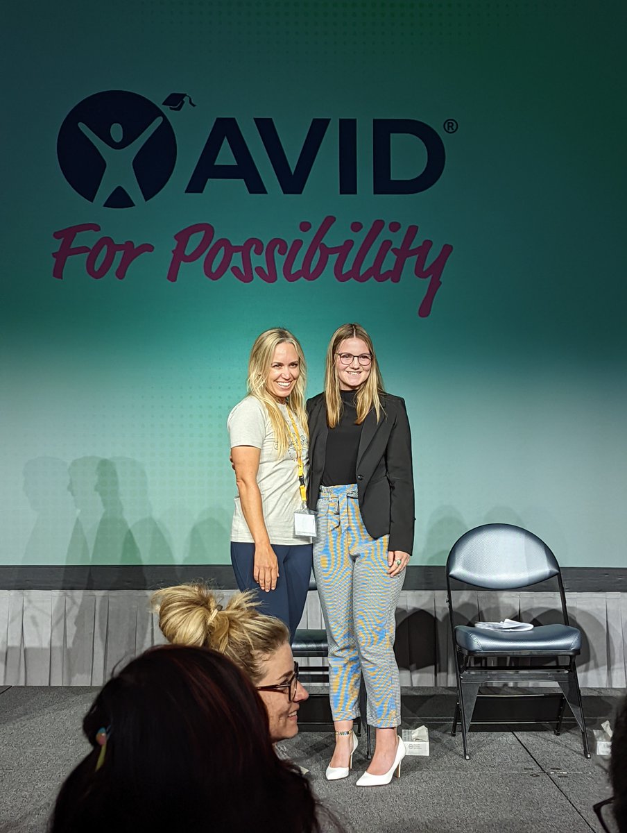 Lexi Phalen a <a href="/wearesctritons/">SCHS</a> graduate was inspirational as she told her story of resilience and perseverance as the AVID Student Speaker at the San Diego AVID Summer Institute. @avid4college @capounified @capoforward 💯🎓 #AVID4Possibility