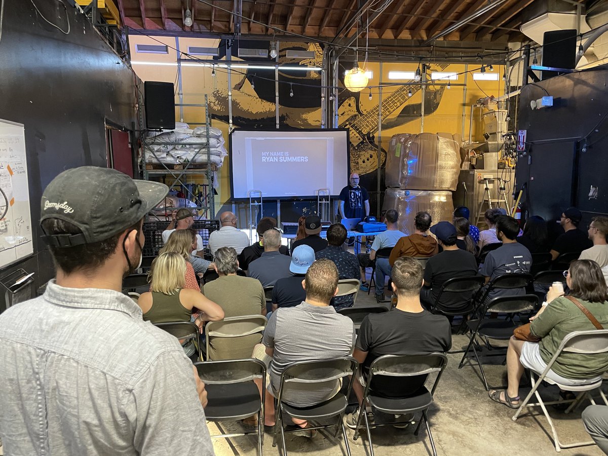 COMotionMeetup's tweet image. And were underway with @oddernod!