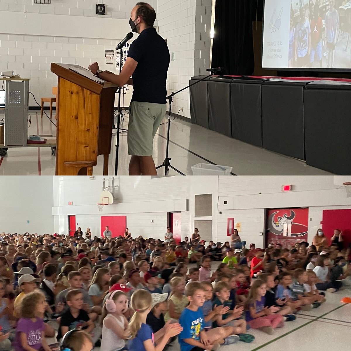 Today we had our final Celebration Assembly! We shared beautiful goodbyes &amp; exciting welcomes for what’s to come as a school family. Some of our amazing Grads taught us all our brand new Central School Song that was written collaboratively this year! 🎶❤️🥳 #raysrock