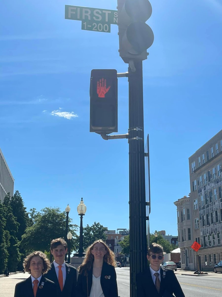 To most people, these students are standing under 1st Street, but for these FIRST in Texas students from Rockwall ISD - they are standing under For Inspiration and Recognition of Science and Technology Street.
#sasanac2022 #MakeItLoud #JFND