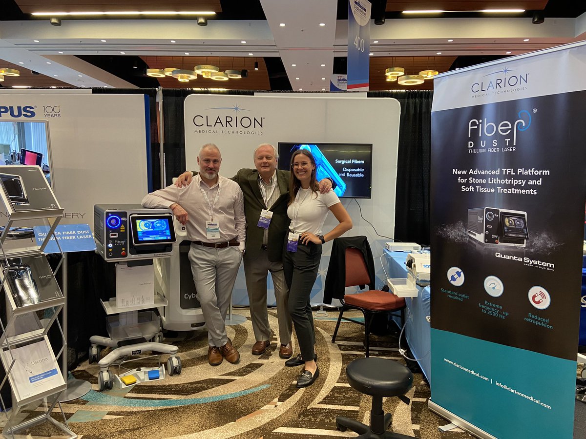 topoeli95's tweet photo. Am I smiling so big because A) I have the best team ever, B) I met a ton of wonderful urologists, nurses, sales reps, and everyone in between, C) Got to talk about the coolest new laser technology, or, D) Lobster? #TrickQuestion @CanUrolAssoc @quanta_system #Thulium #Urology https://t.co/1weyfNdKBL