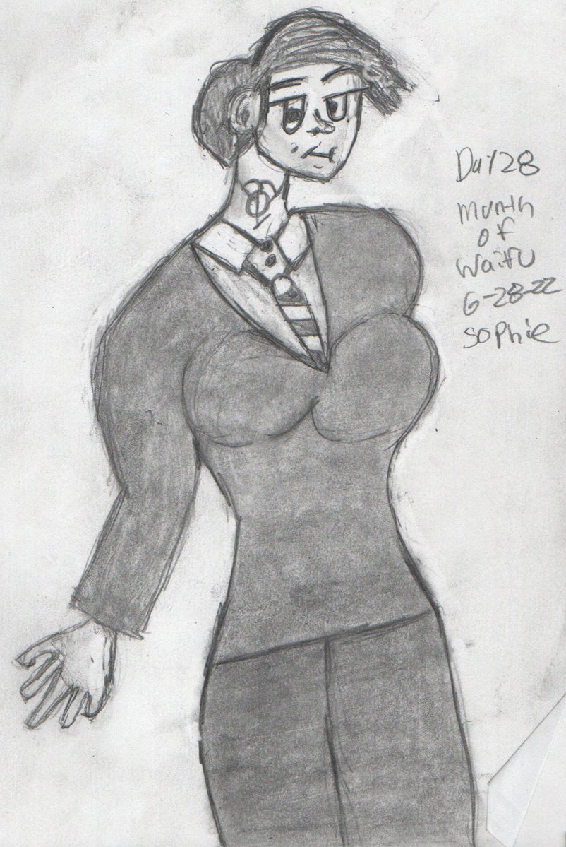 Anime Waifu Month Day 28 Sophie
#waifu #animegirl #anime #drawing #art #Pencildrawing  #ArtistOnTwitter #challenge #Sophie  #waifumonth