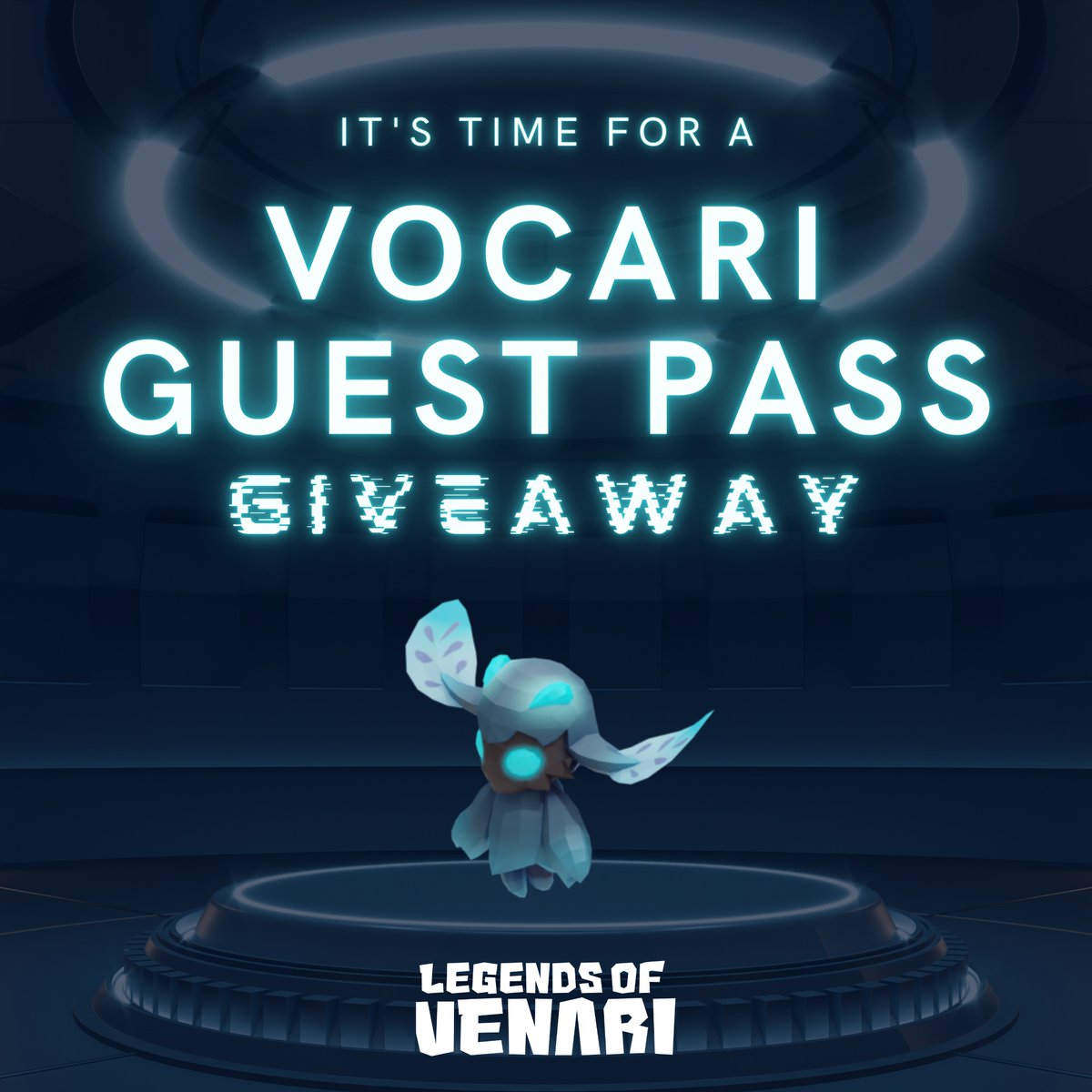 LegendsOfVenari's tweet photo. 🎙Updates  Kore💬Q&amp;A  🕹Games👾
         🤝                  🤝                        🤝
         
               🔅Vocari Hangout🔆 

🗓 July 6th @ 11am PST

Follow us on IG (LegendsOfVenari) + reply to our recent post with (twitter @)
for chance to win a
Vocari Guest Pass🎫 https://t.co/sH0OSWgJYv