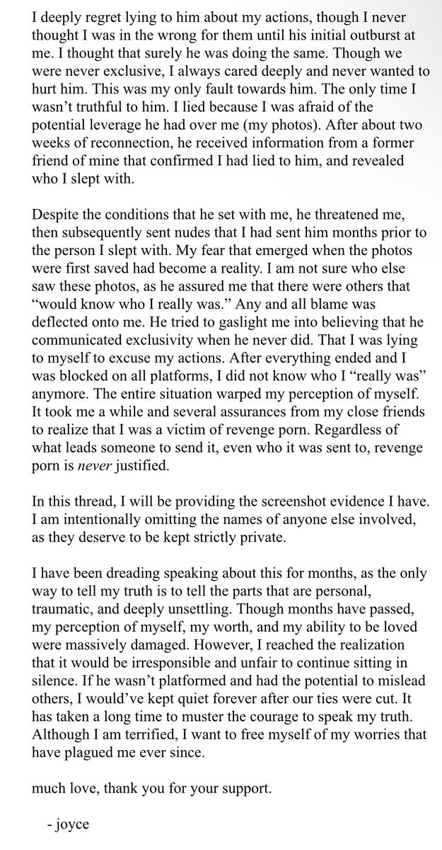 jadejoyly's tweet image. my truth about william papa (thread)
tw: mentions of manipulation and revenge p*rnography