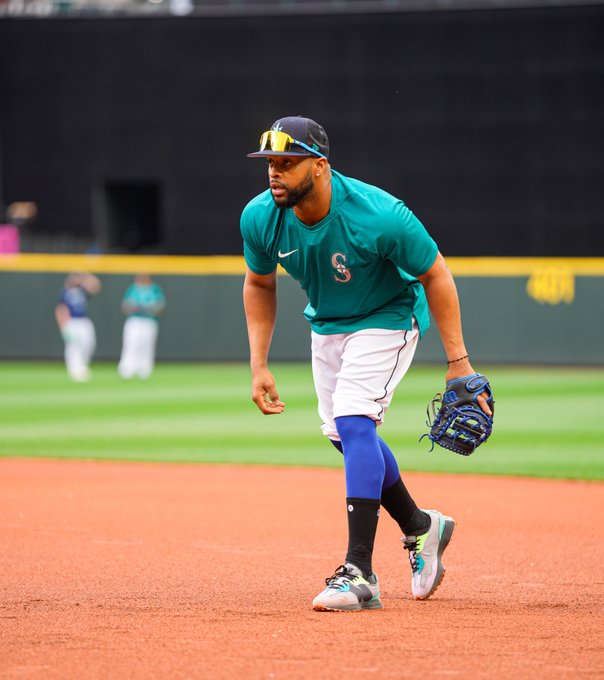 Seattle Mariners ON Tap on X: Carlos Santana looks good in Seattle  Mariners colors. Thats for sure.  / X
