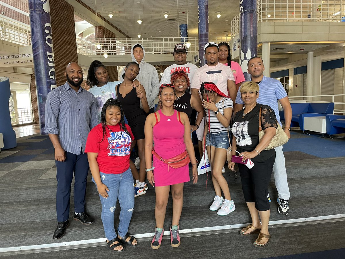 KimDurham1908's tweet image. Our future TSU Tigers and parents had an amazing  visit to TSU today with Persistence Advisor Chaid Thomas to ensure their housing, and financial aid  is secured prior to their fall arrival. @AntonioMBurt #KIPPForward #KIPPMemphis #BacktoBasics #TogetherwithFamiliesandCommunities