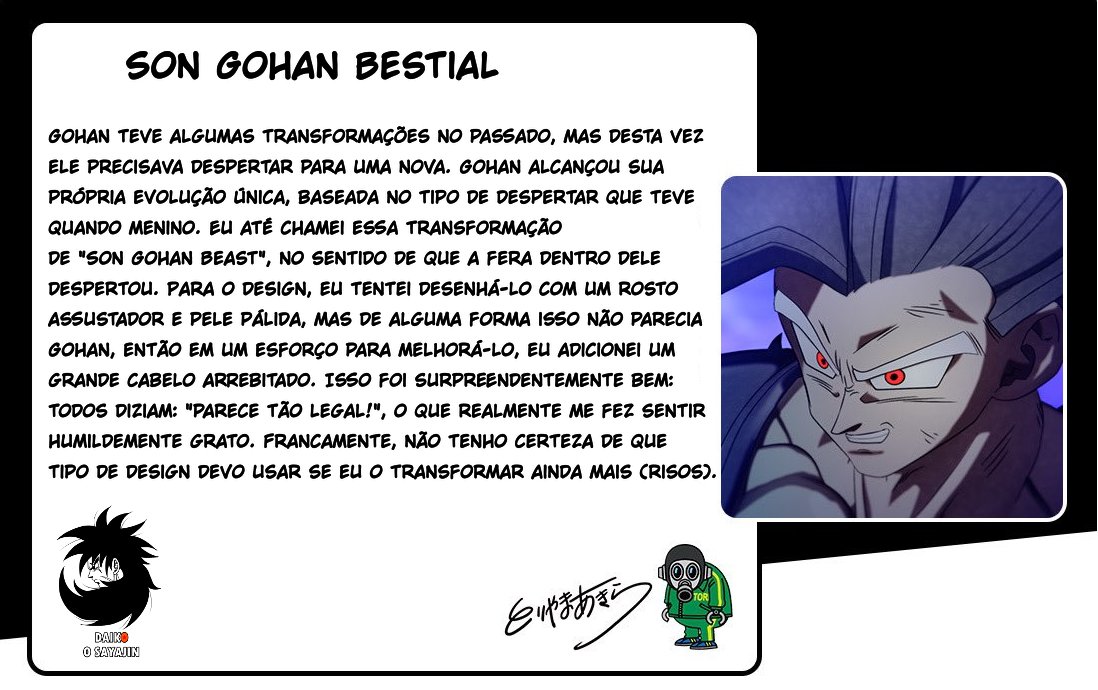Tradução das mensagens do Toriyama sobre as novas  transformações em Dragon Ball Super: Super Hero FWYwCYhXgAka7c3?format=jpg&name=medium