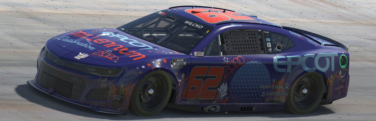 GoBRM's tweet photo. Tonight's @ItsPGRL race at Nashville was slowed by only one yellow making tire and fuel-saving a priority.

@RichJette would bring the #36 Rita's Chevy home in 16th
@JWilcko finished 20th in the #62 EPCOT Chevy. https://t.co/IrdtPuOeKU