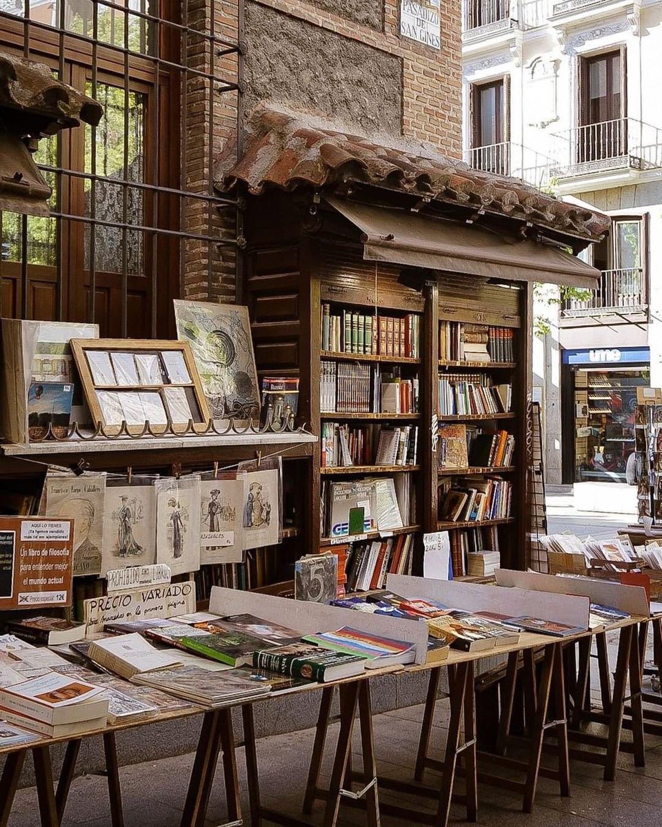"Las librerías siempre me recuerdan que hay cosas buenas en este mundo"

Vincent Van Gogh
