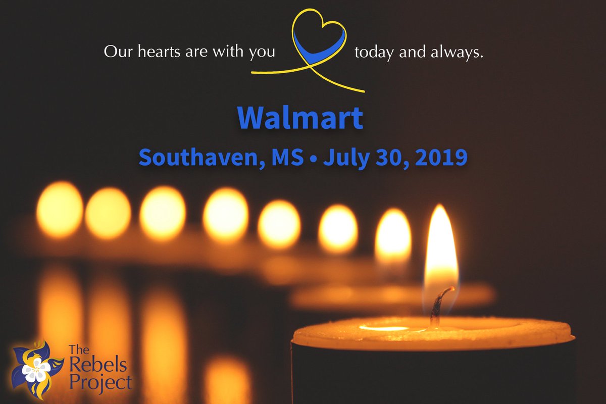 rebelsproject's tweet image. We honor the memory of those lost and send love to all who were impacted by the Walmart shooting 3 years ago today. #neverforget #therebelsproject #survivorsupport #massshootings