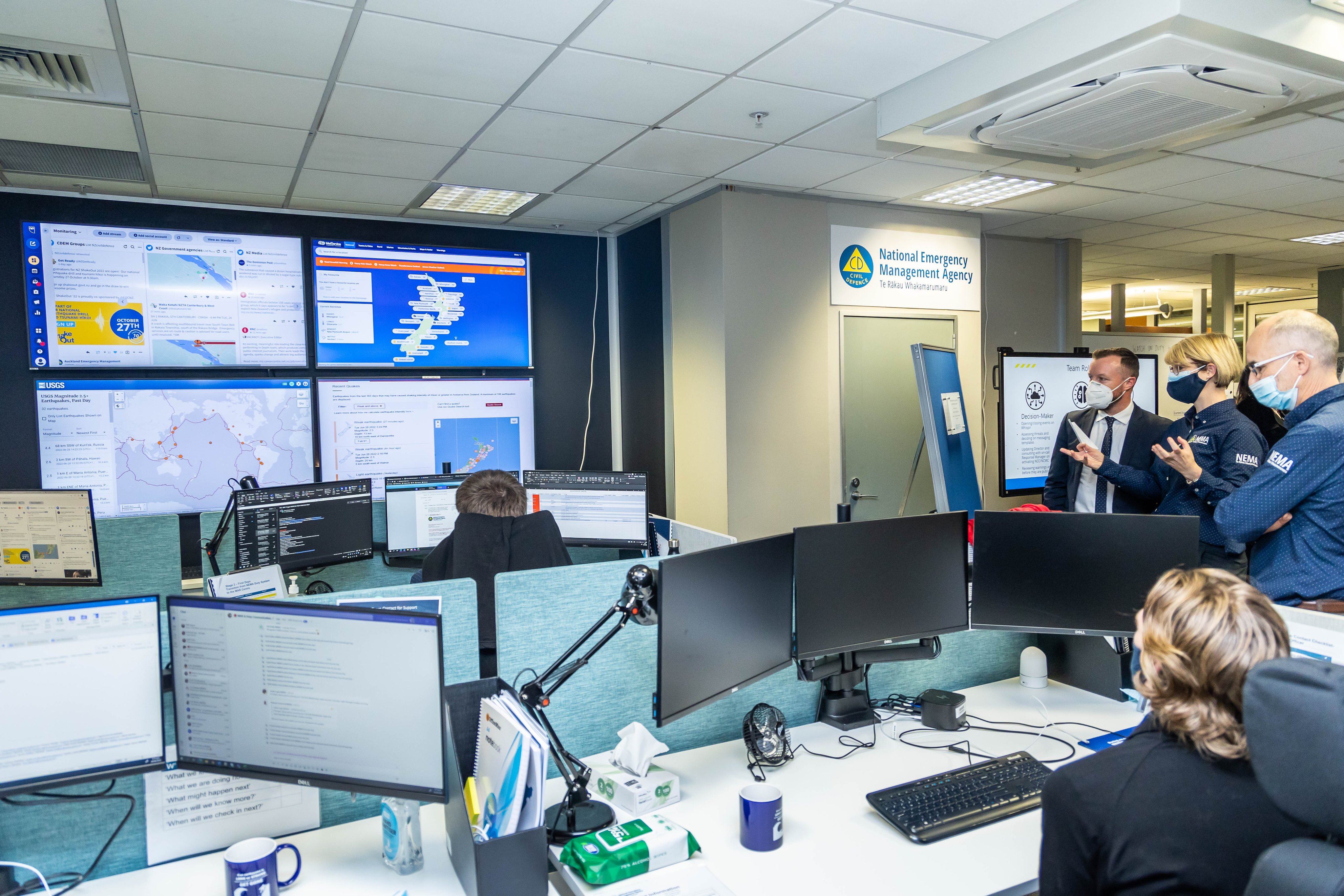 National Emergency Management Agency on Twitter "Minister for